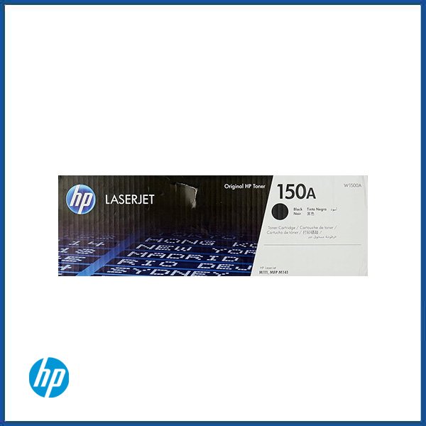 HP 150A Black Original LaserJet Toner Cartridge – W1500A in Qatar
